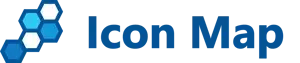 Icon Map Horizontal For Light Background